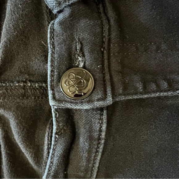 Rock & Republic Kasandra Black Embellished Bootcut Jeans size 10 M - Picture 5 of 14